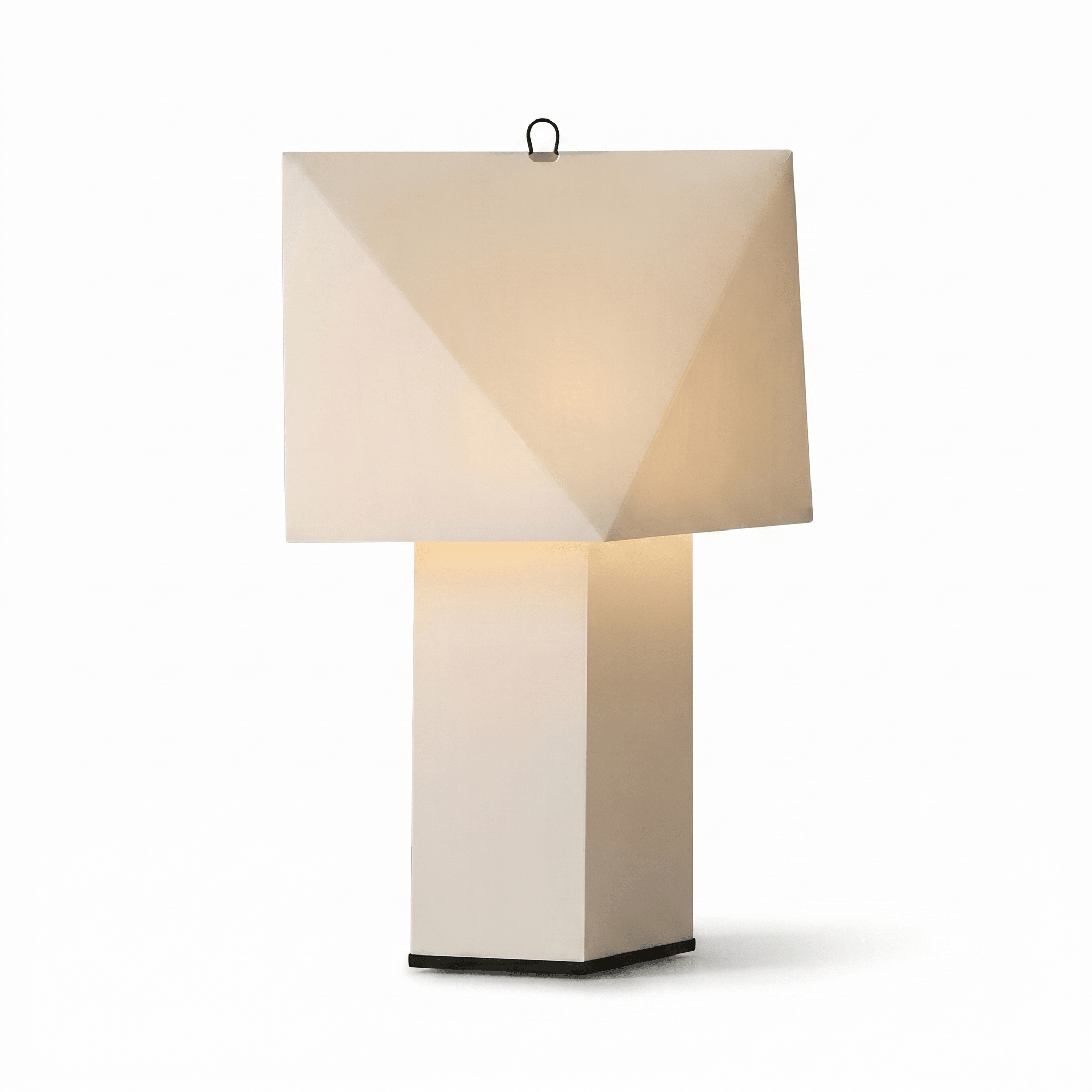 Quadrella Paper Shade Table Lamp