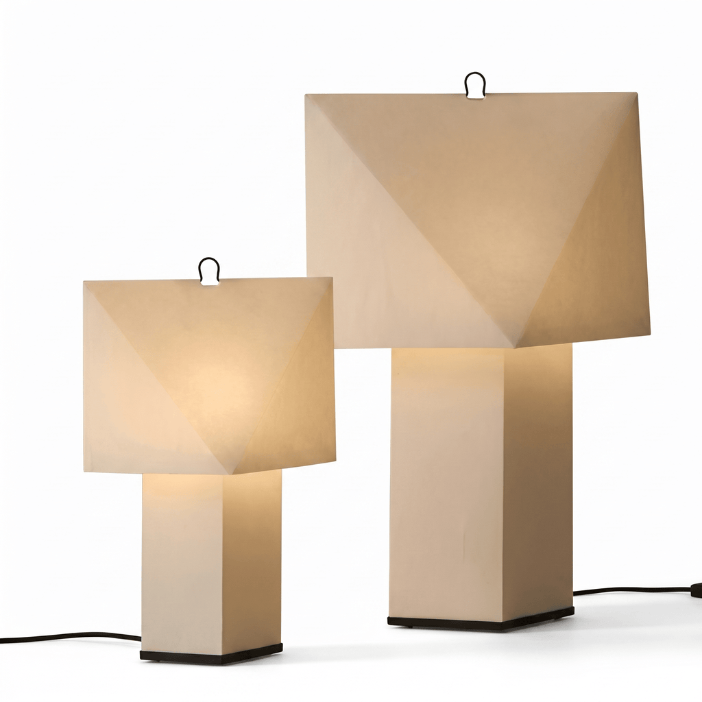 Quadrella Paper Shade Table Lamp