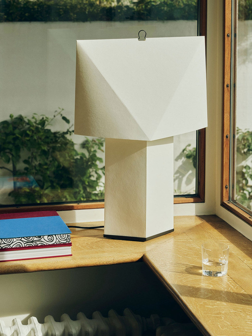 Quadrella Paper Shade Table Lamp