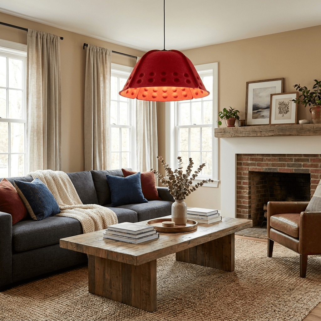 Quell Acoustic Dome Pendant Light
