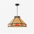 Raffia Floral Pendant Lamp
