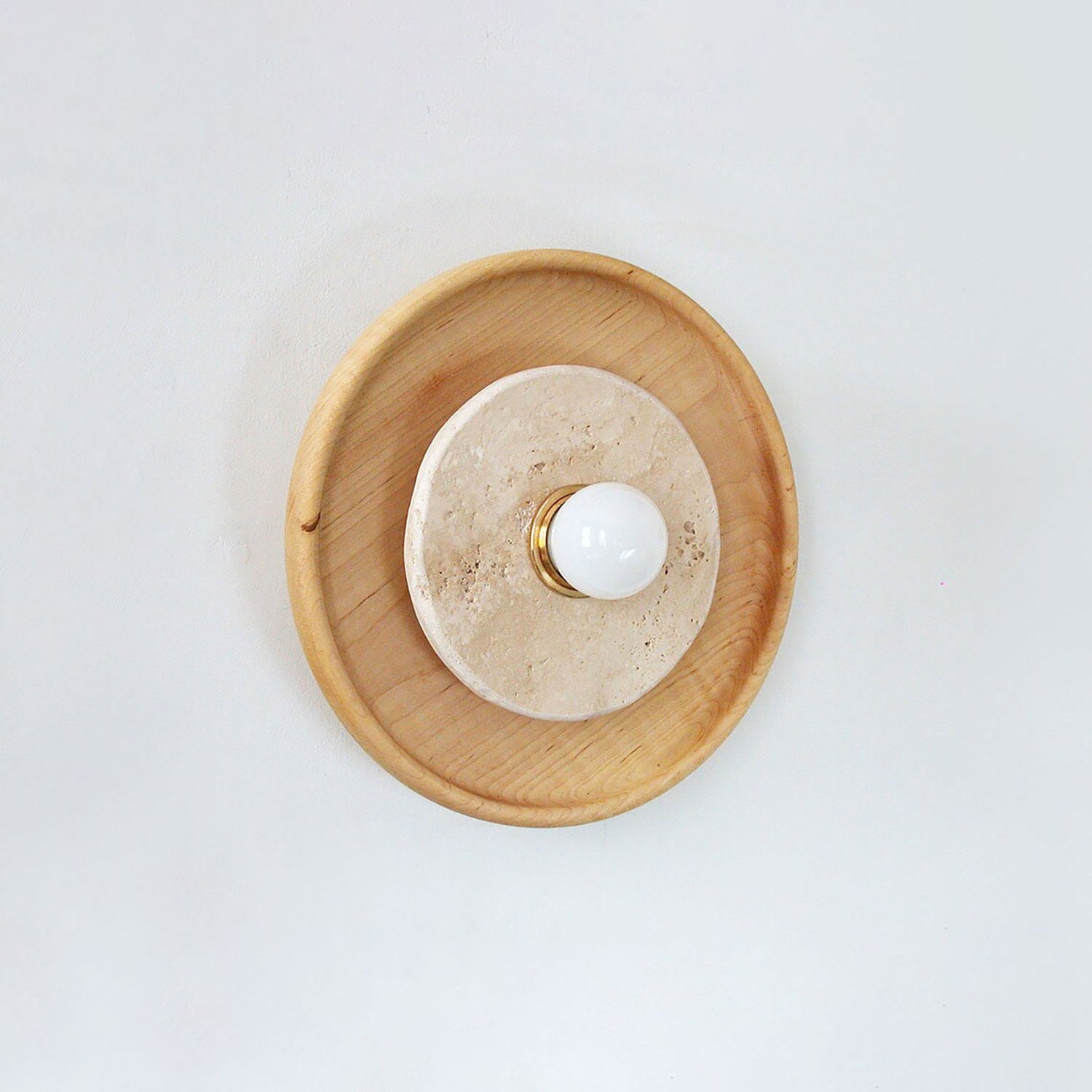 Rapolano Travertine Wall Sconce