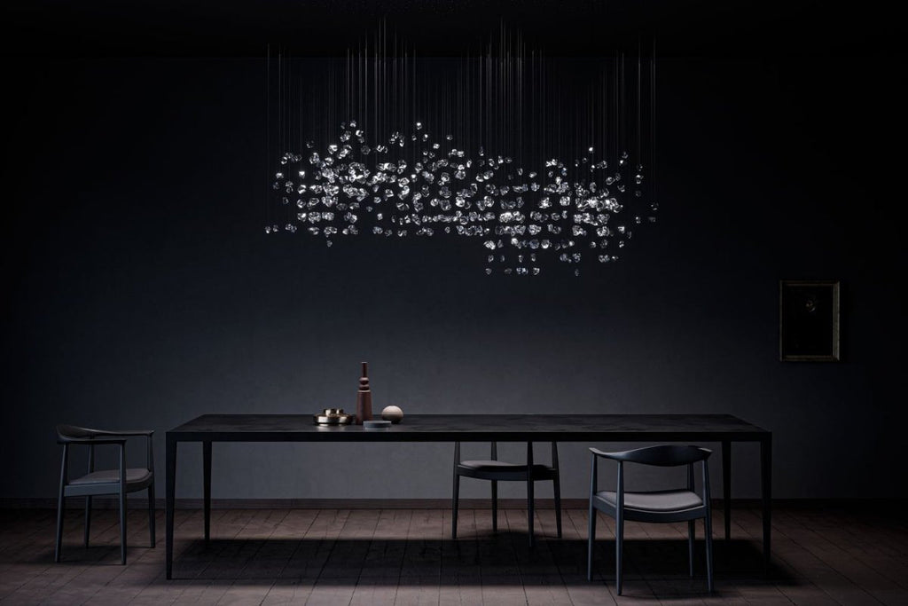Raw Crystal Customize Chandelier