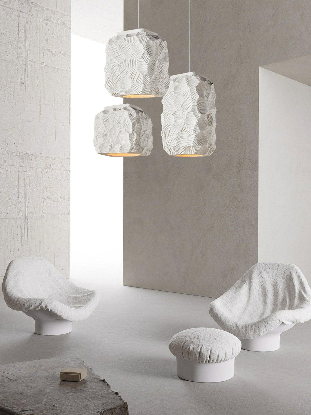 Resin Geometry Pendant Lamp