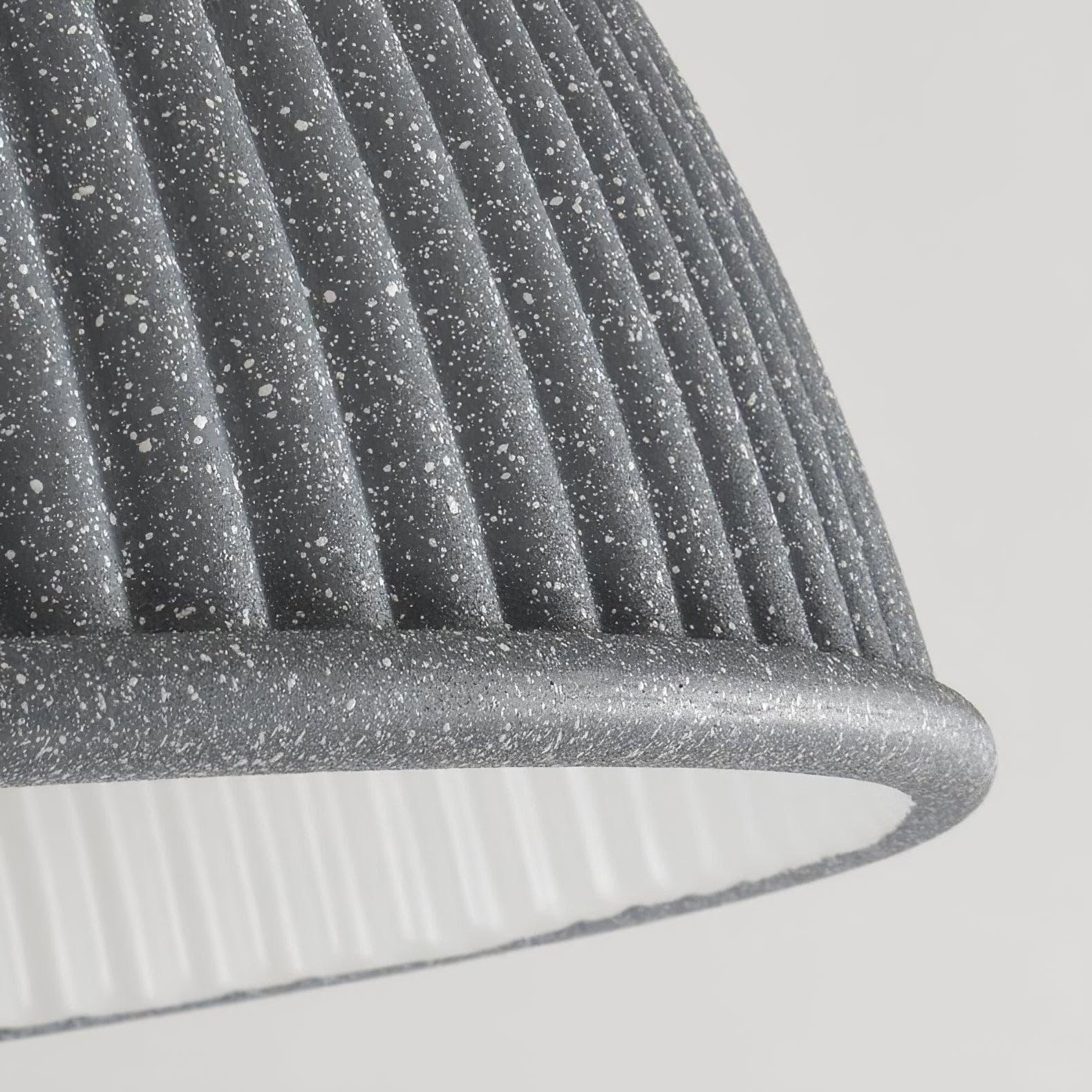 Ribbed Dome Pendant Light