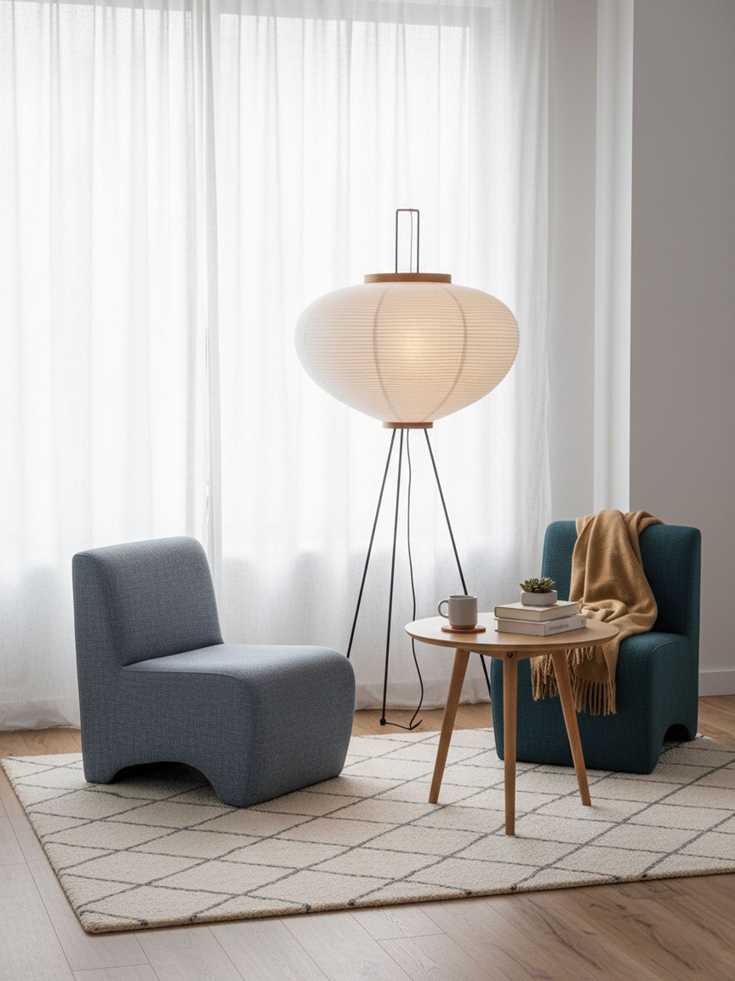 Rice Paper Floor Lamp
