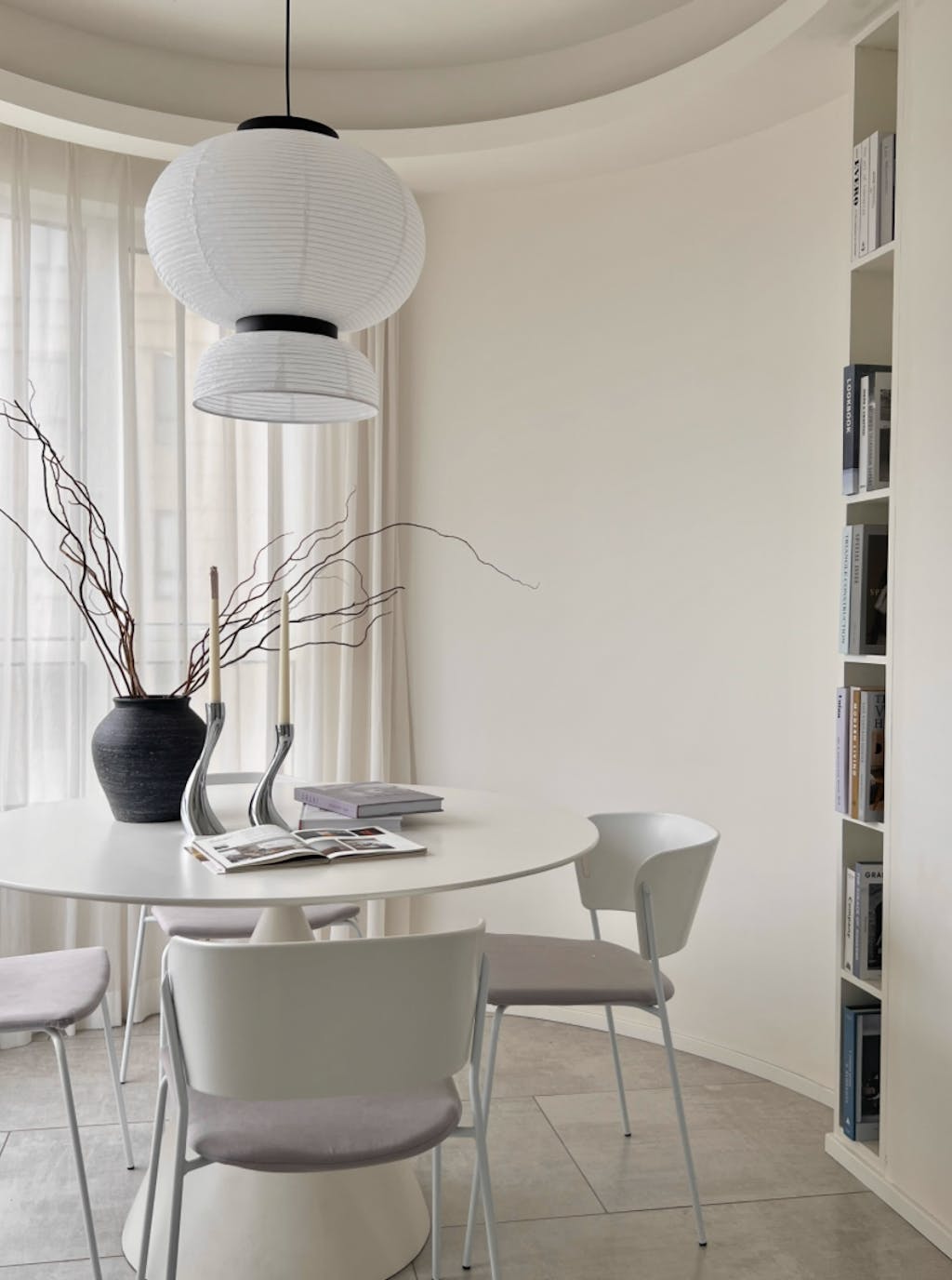 Rice Paper Lantern Pendant Swag Lamp