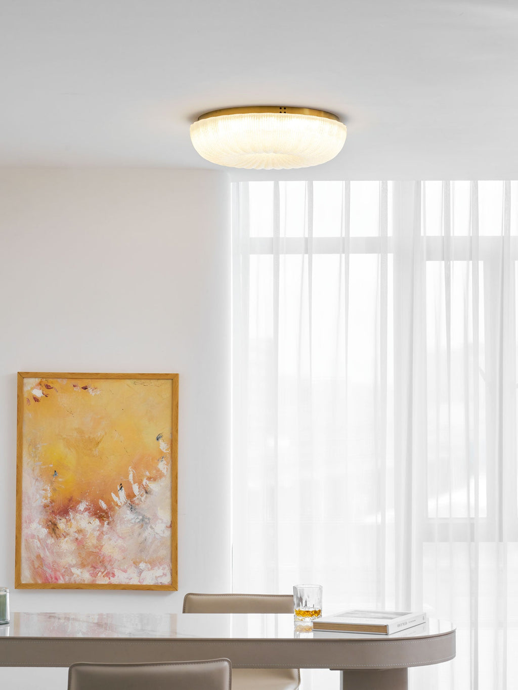 Ripple Glass Ceiling Light