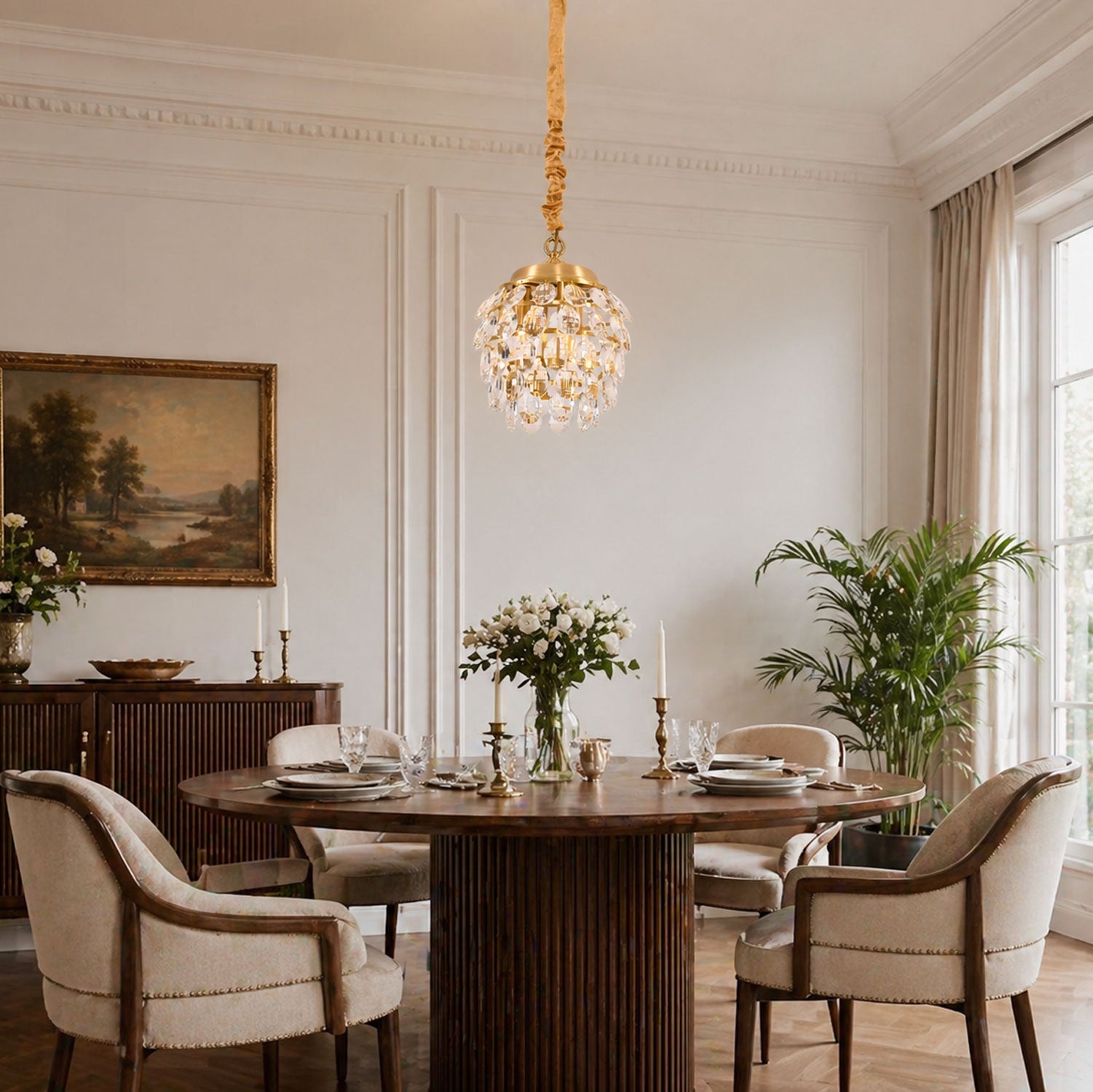 Roxanne Crystal Pendant Light