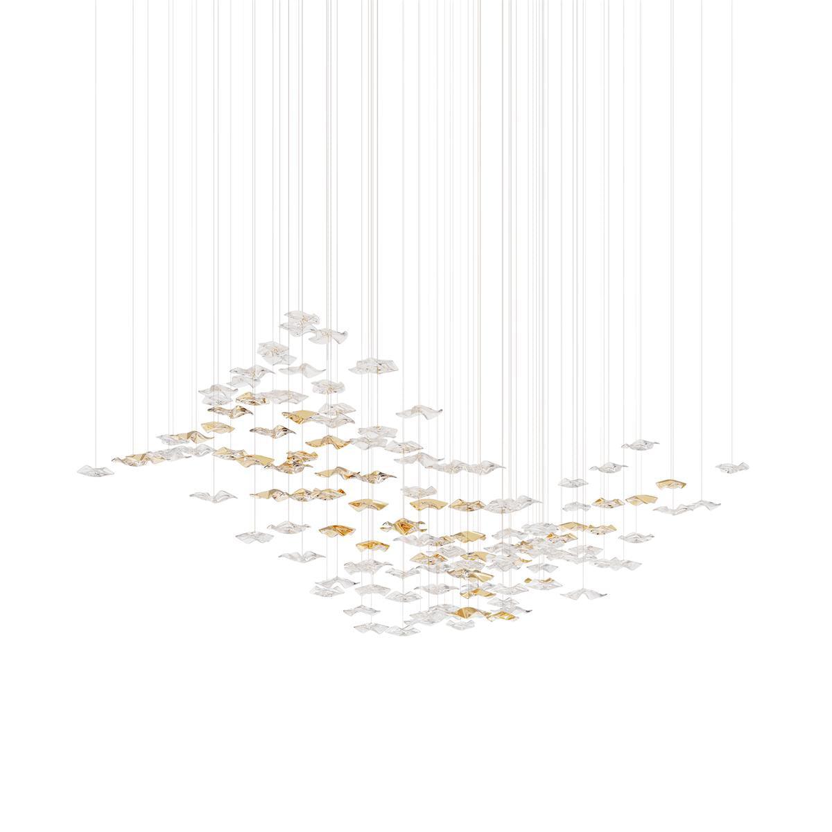 Tidal Art Glass Pendants Lamp