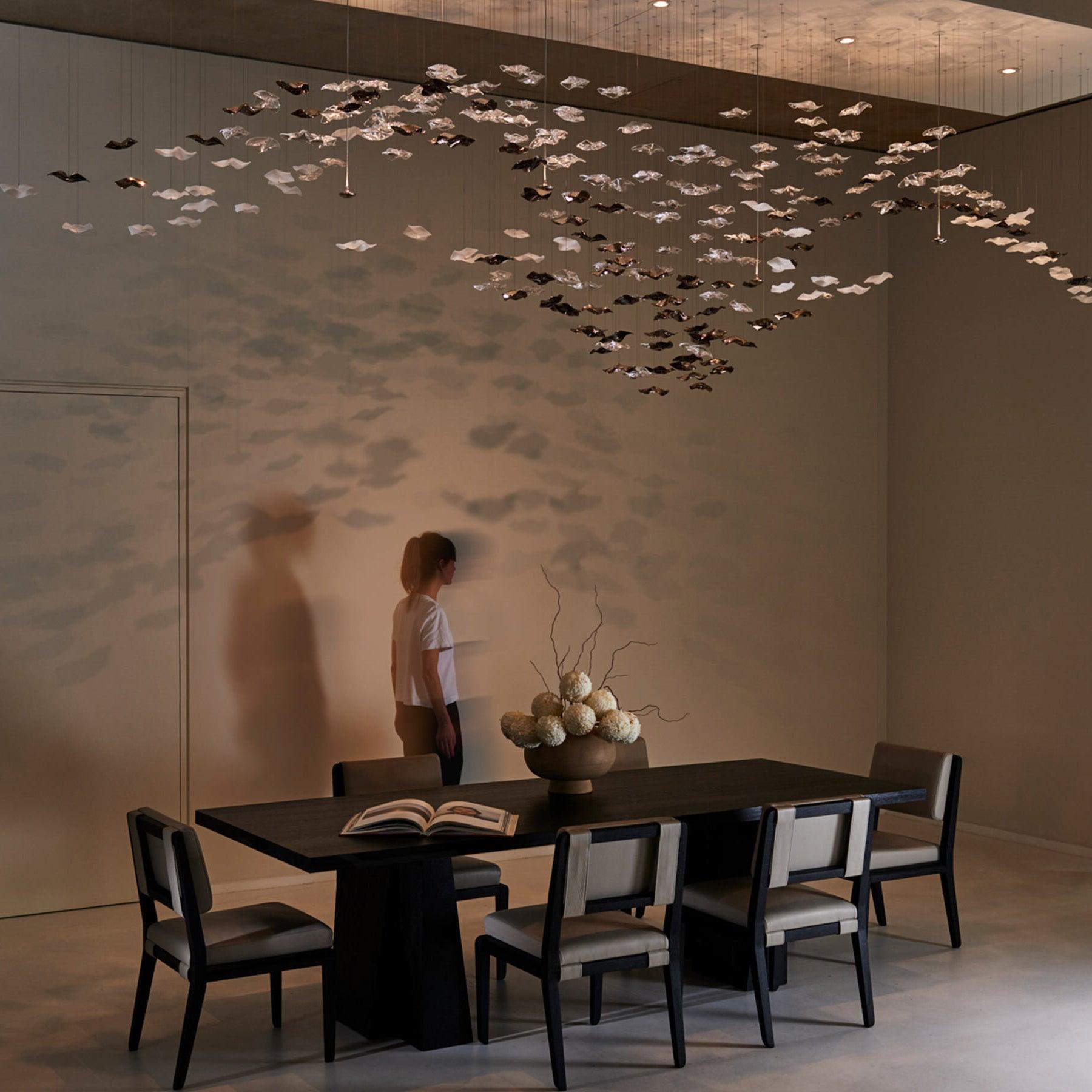 Tidal Art Glass Pendants Lamp