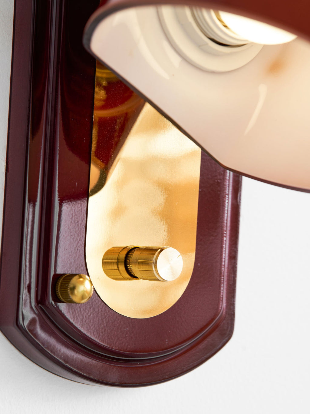 Scarlet Dome Wall Sconce