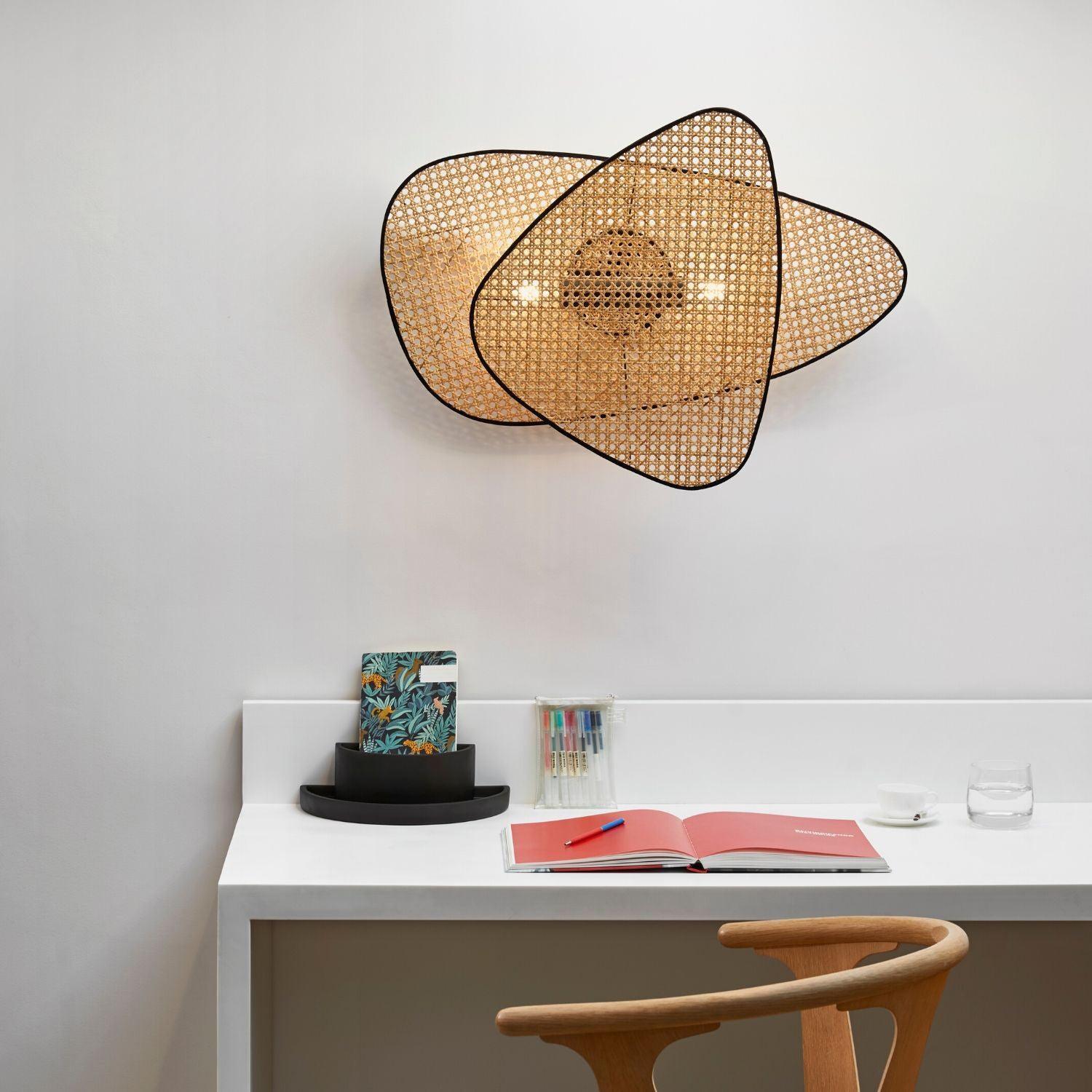Screen Cannage Sconce