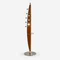 Sculptural Wood Coat Tree