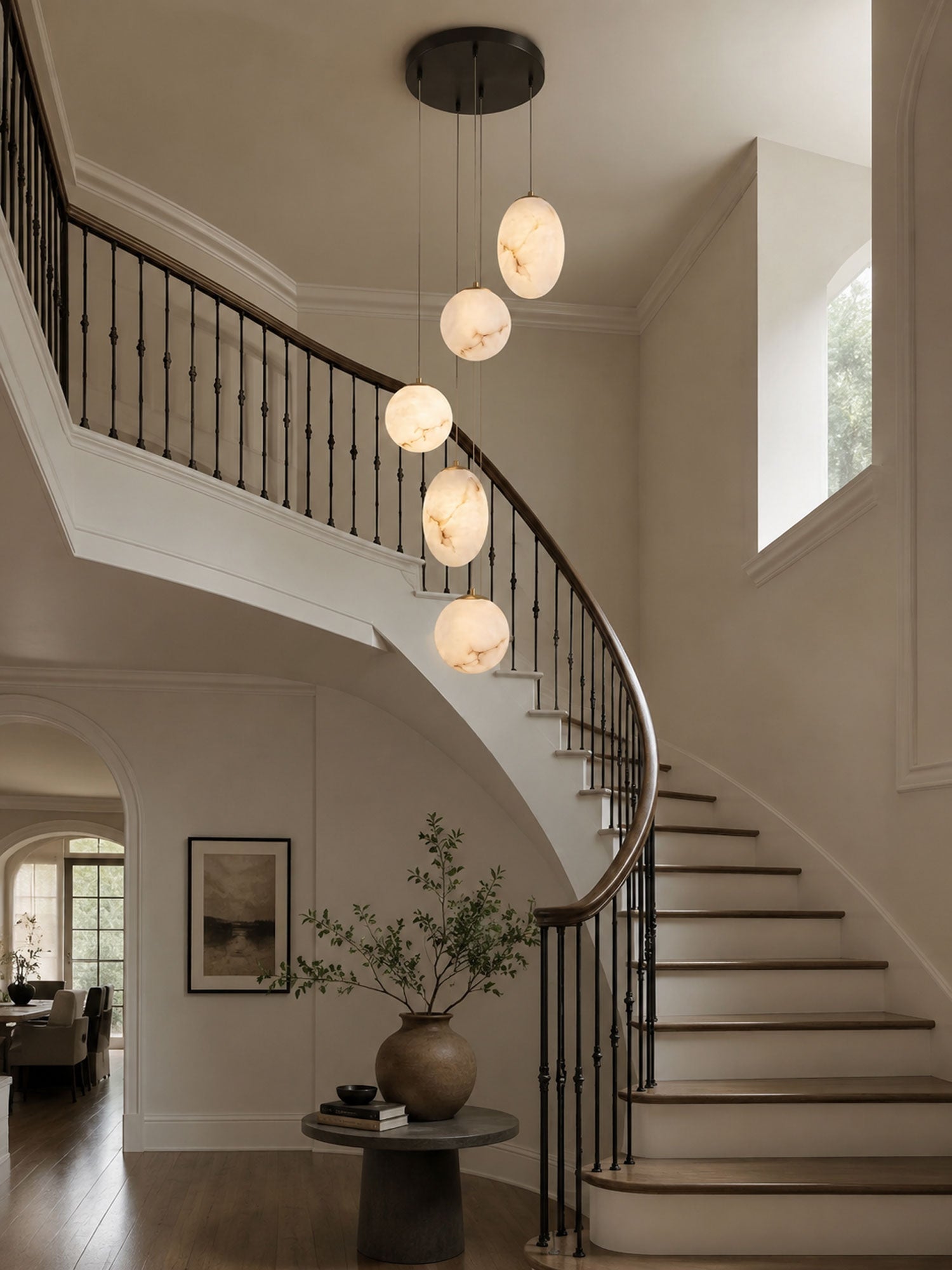 Selunia Alabaster Pendant Lamp