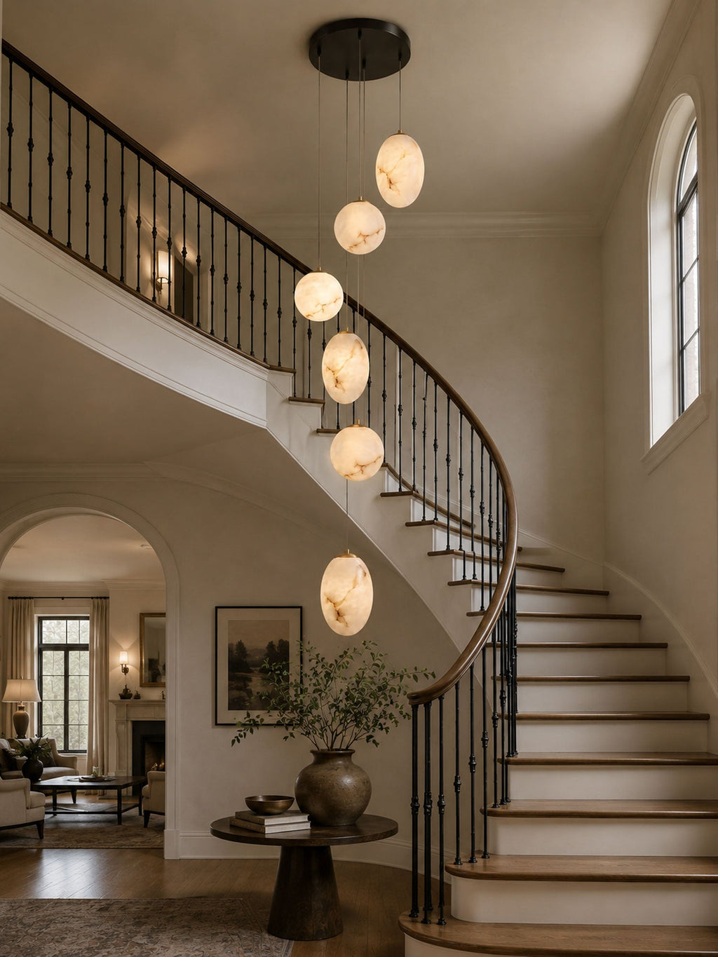 Selunia Alabaster Pendant Lamp