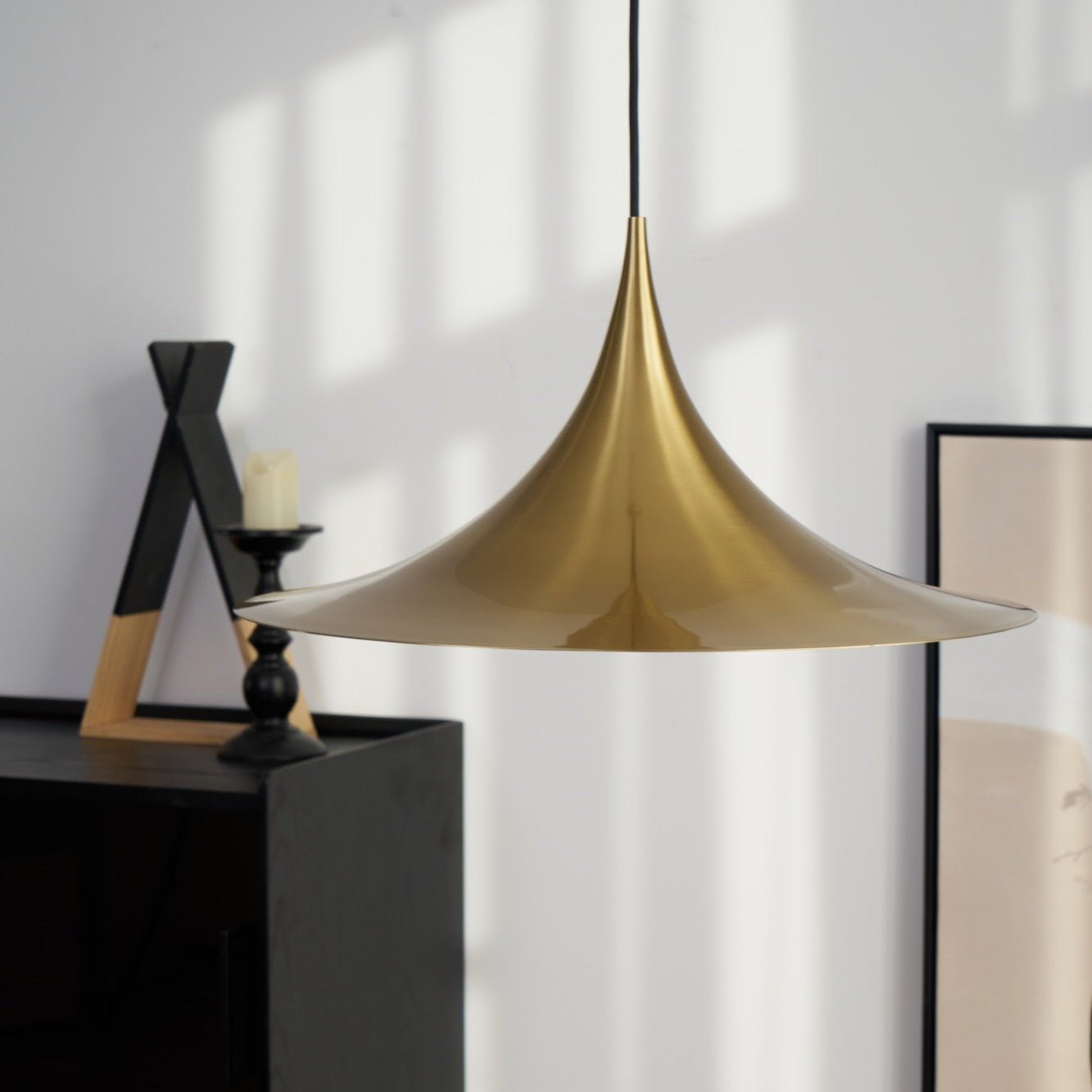 Semi Swag Pendant Light