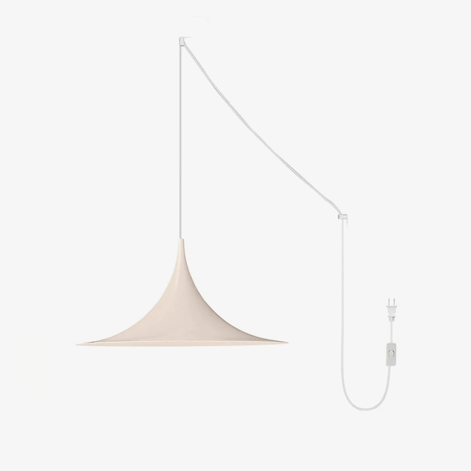 Semi Swag Pendant Light