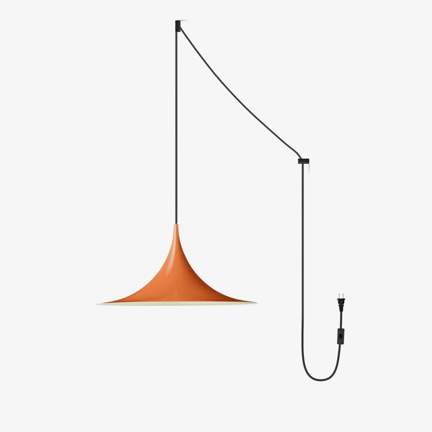 Semi Swag Pendant Light