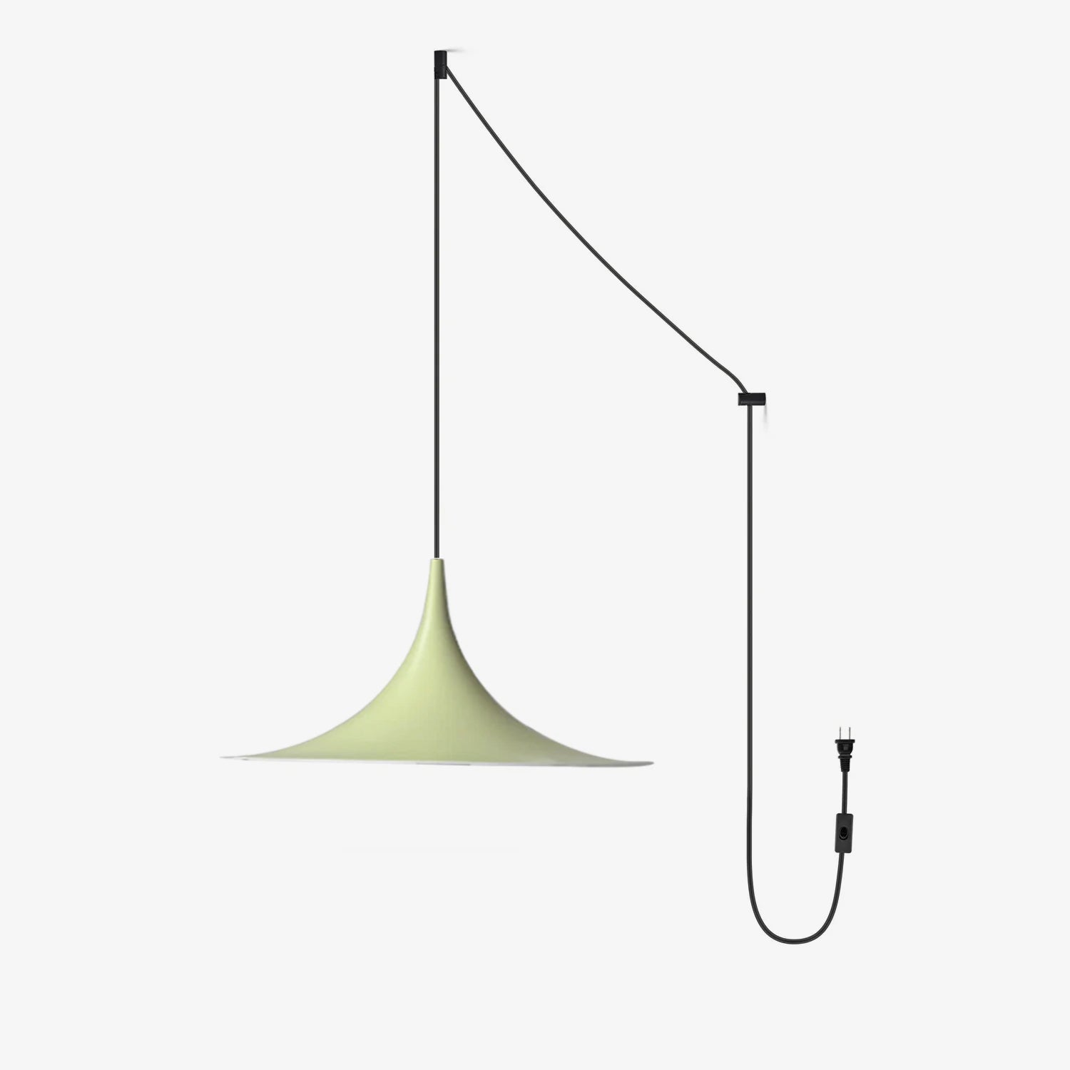 Semi Swag Pendant Light