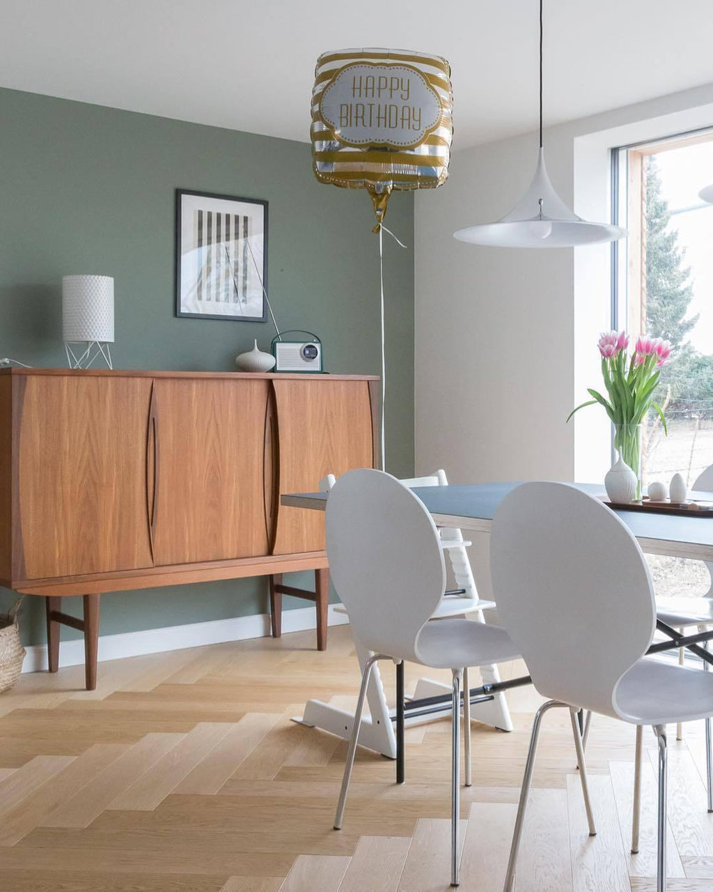 Semi Swag Pendant Light