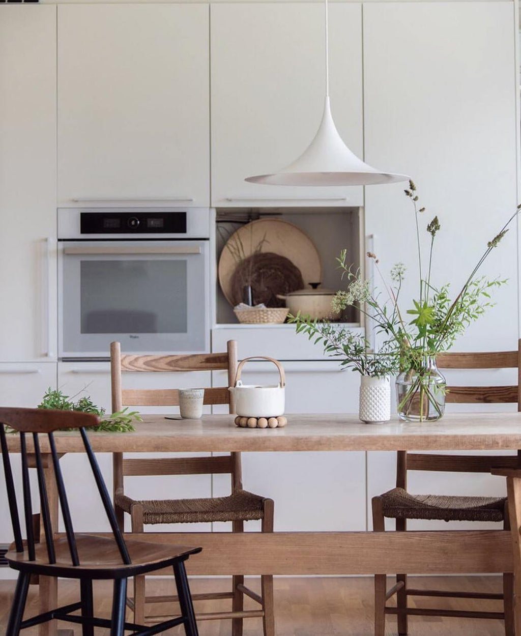 Semi Swag Pendant Light