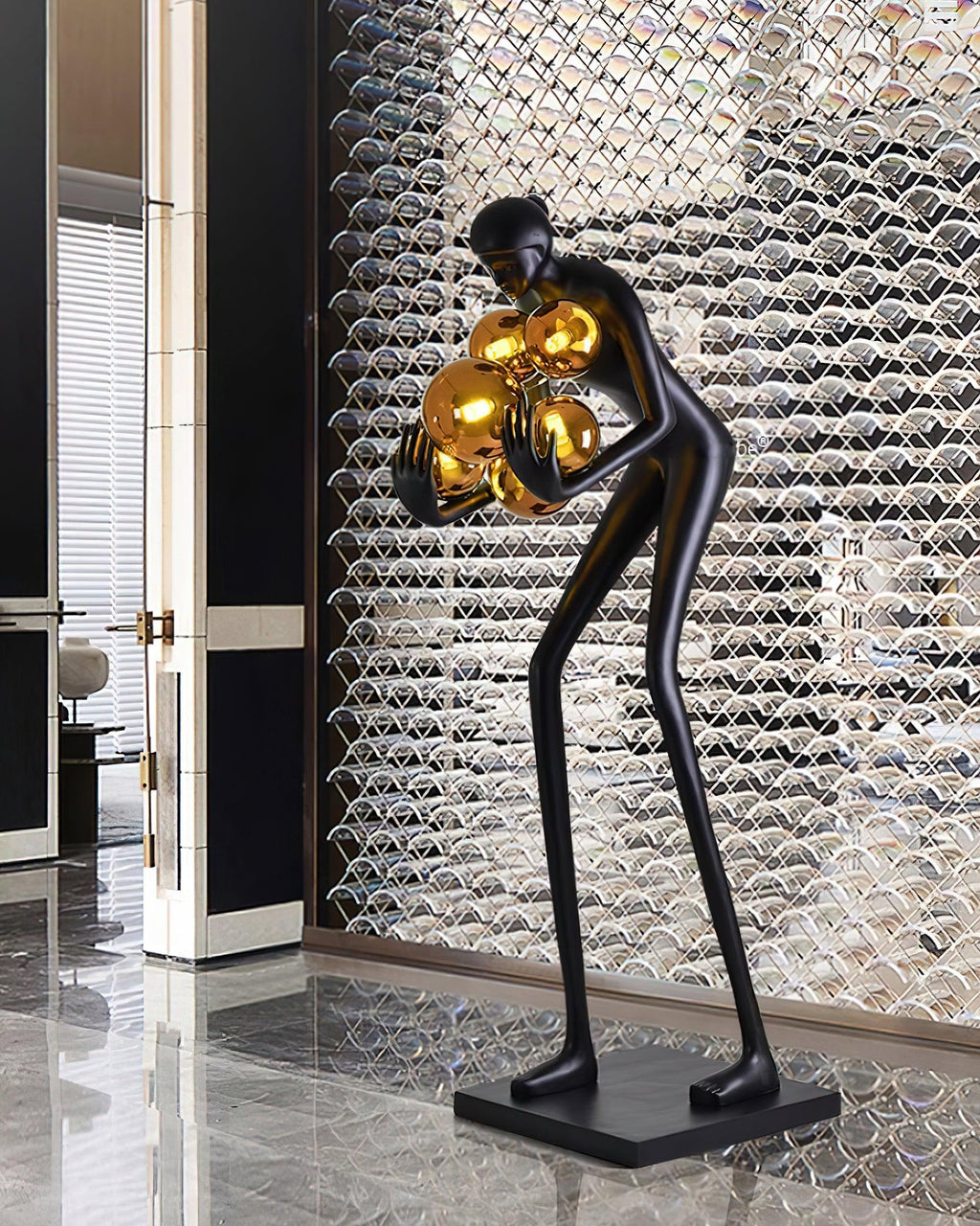 Sentinel Sculpture Floor Lamp