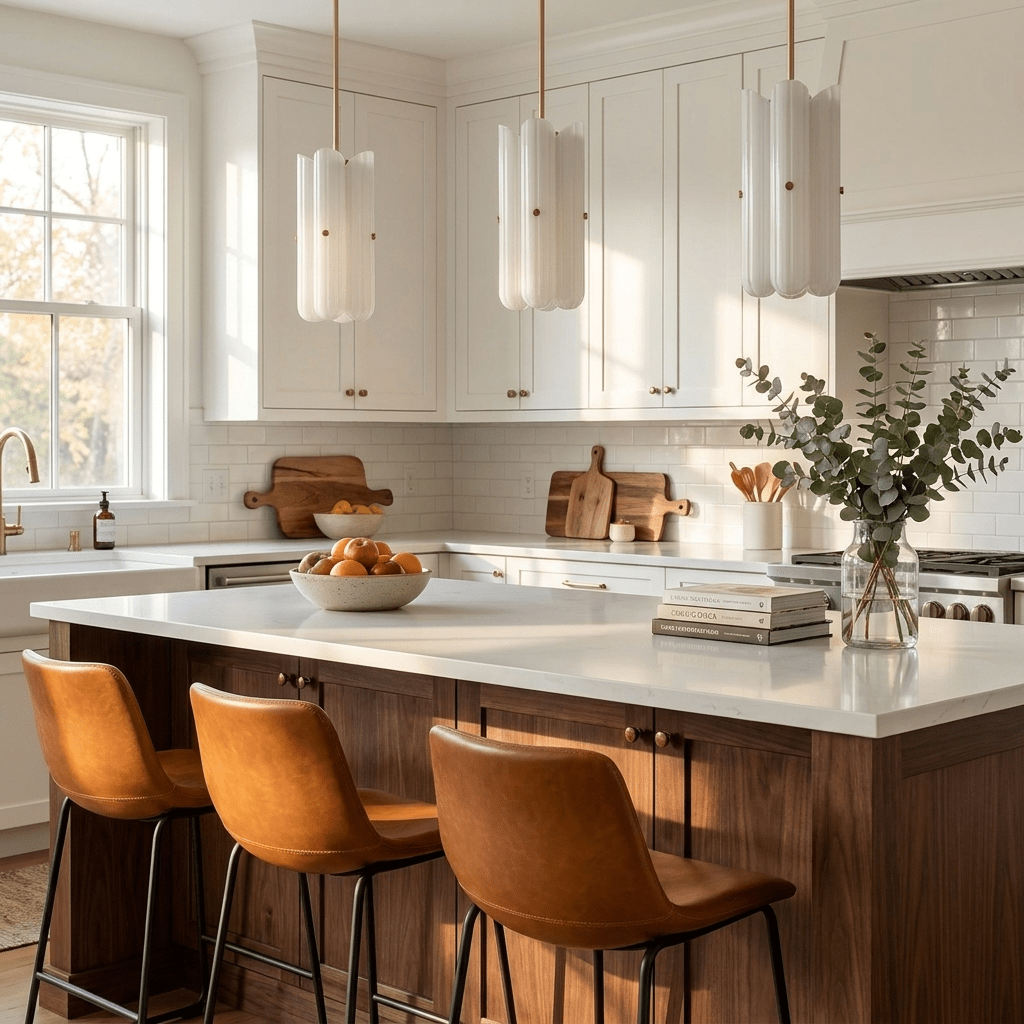 Seraphine Fluted Glass Pendant Light