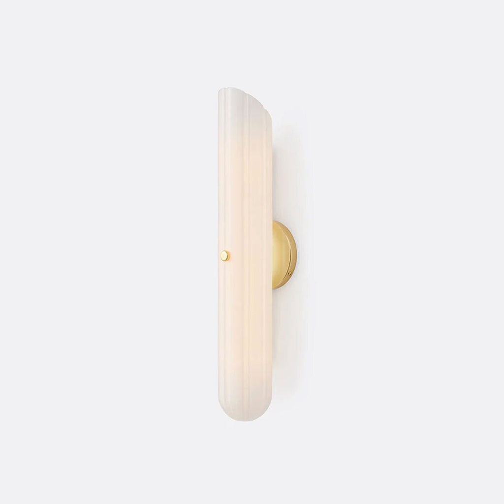 Seraphine Fluted Glass Wall Sconce