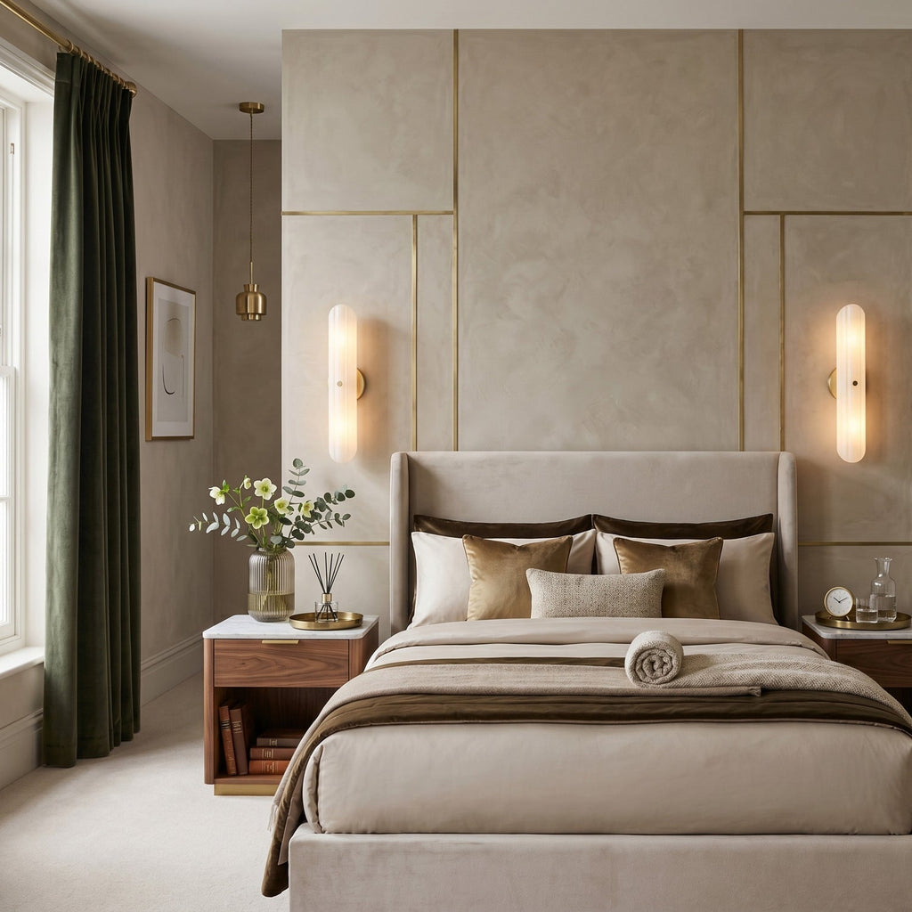 Seraphine Fluted Glass Wall Sconce