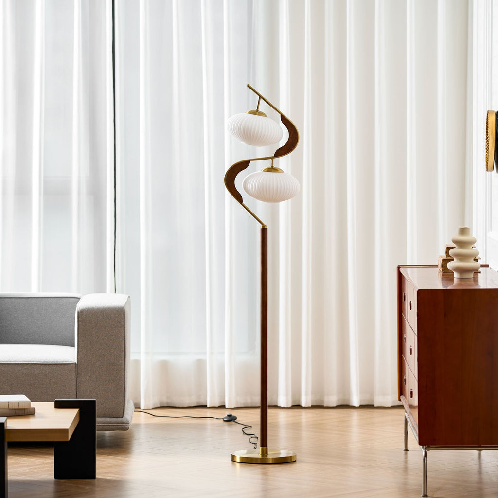 Serenita Double Shade Floor Lamp