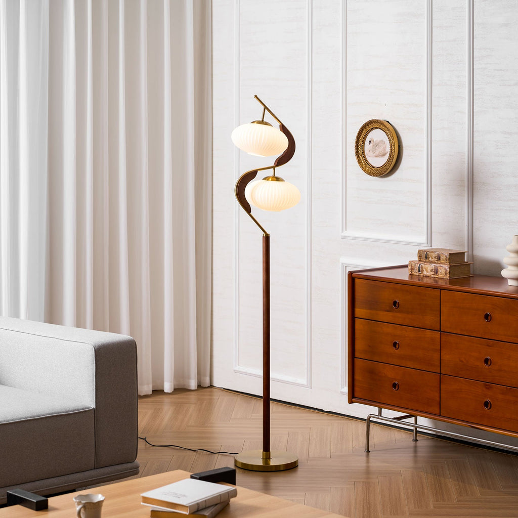 Serenita Double Shade Floor Lamp