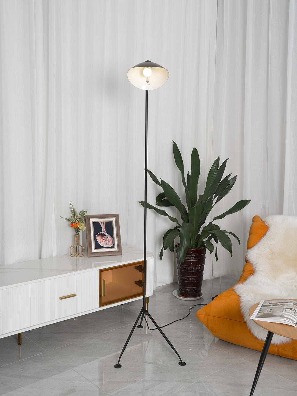 Arm Spider Floor Lamp