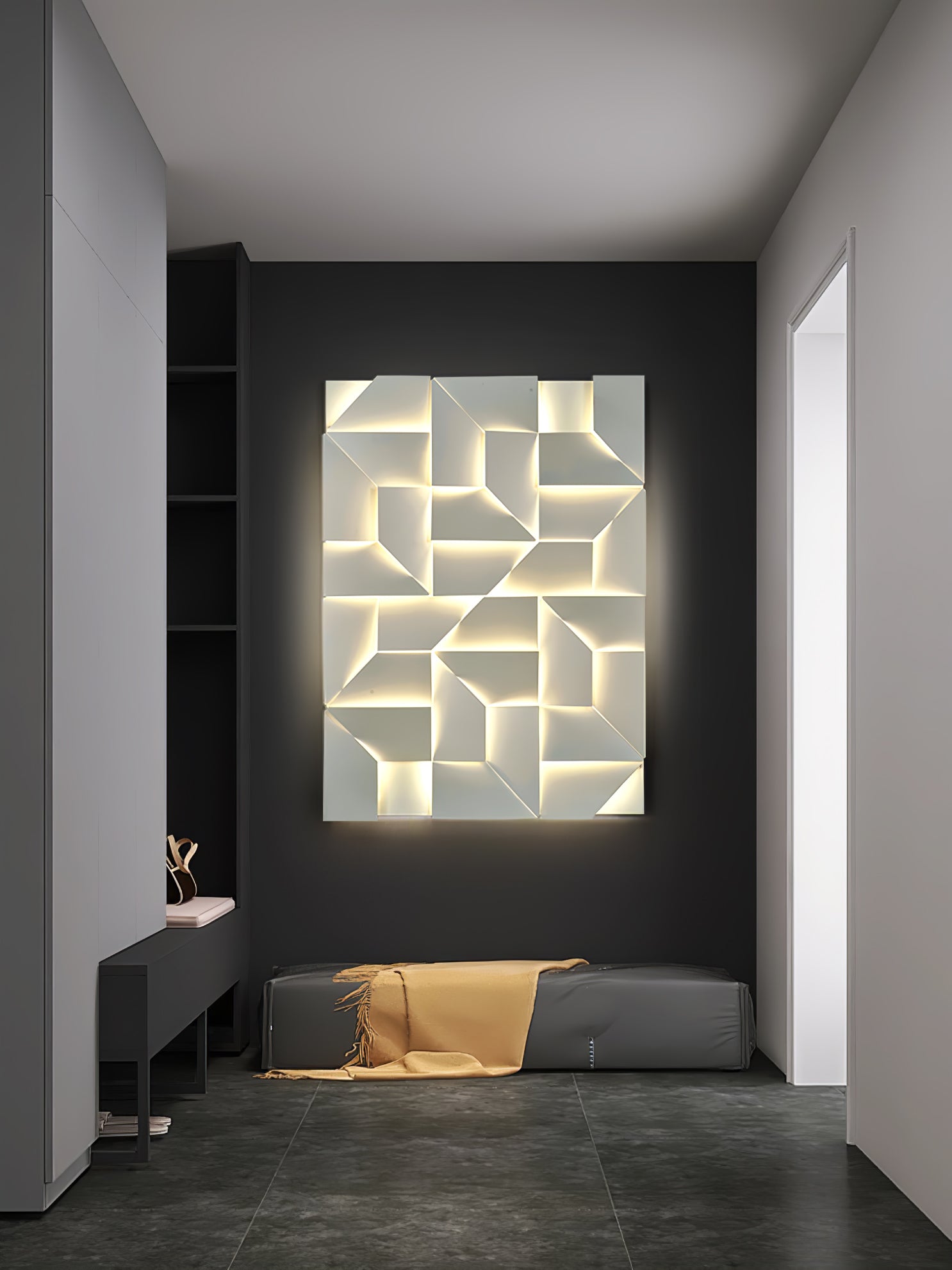 Shadows Grand Plug-in Sconce
