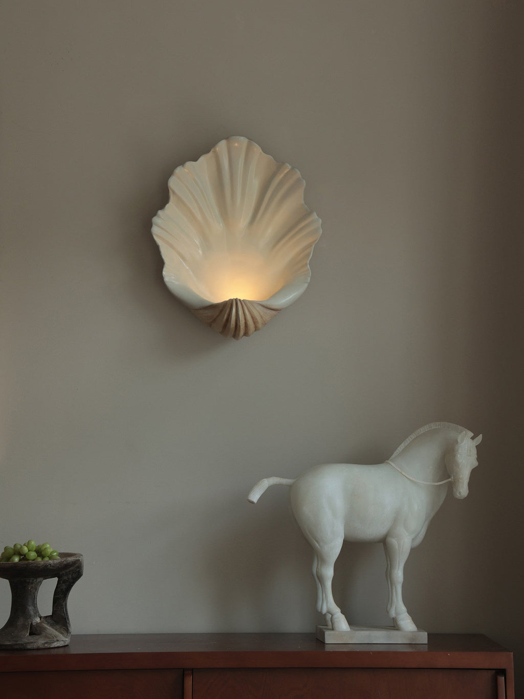 Shell Wall Sconce