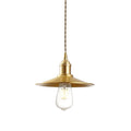 Sleek Flat Pendant Lamp
