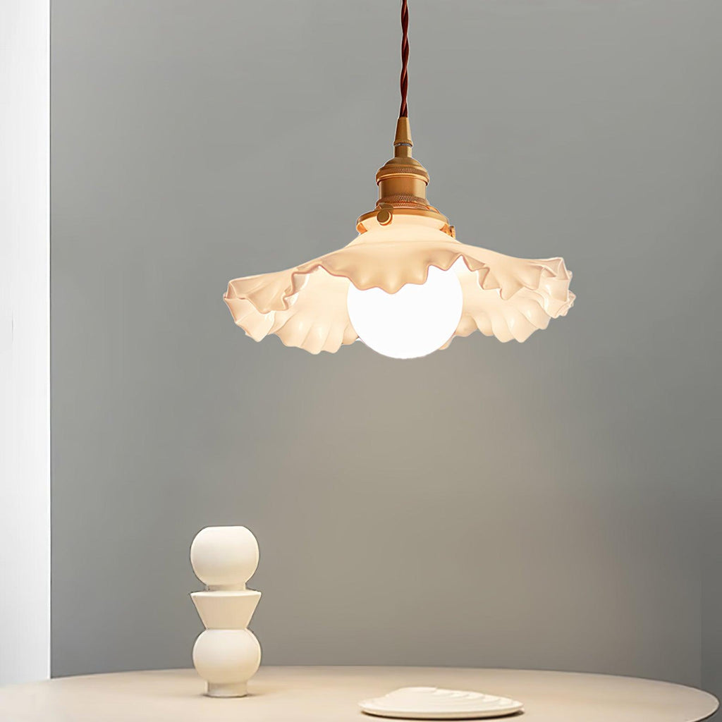 Small Floral Pendant Lamp