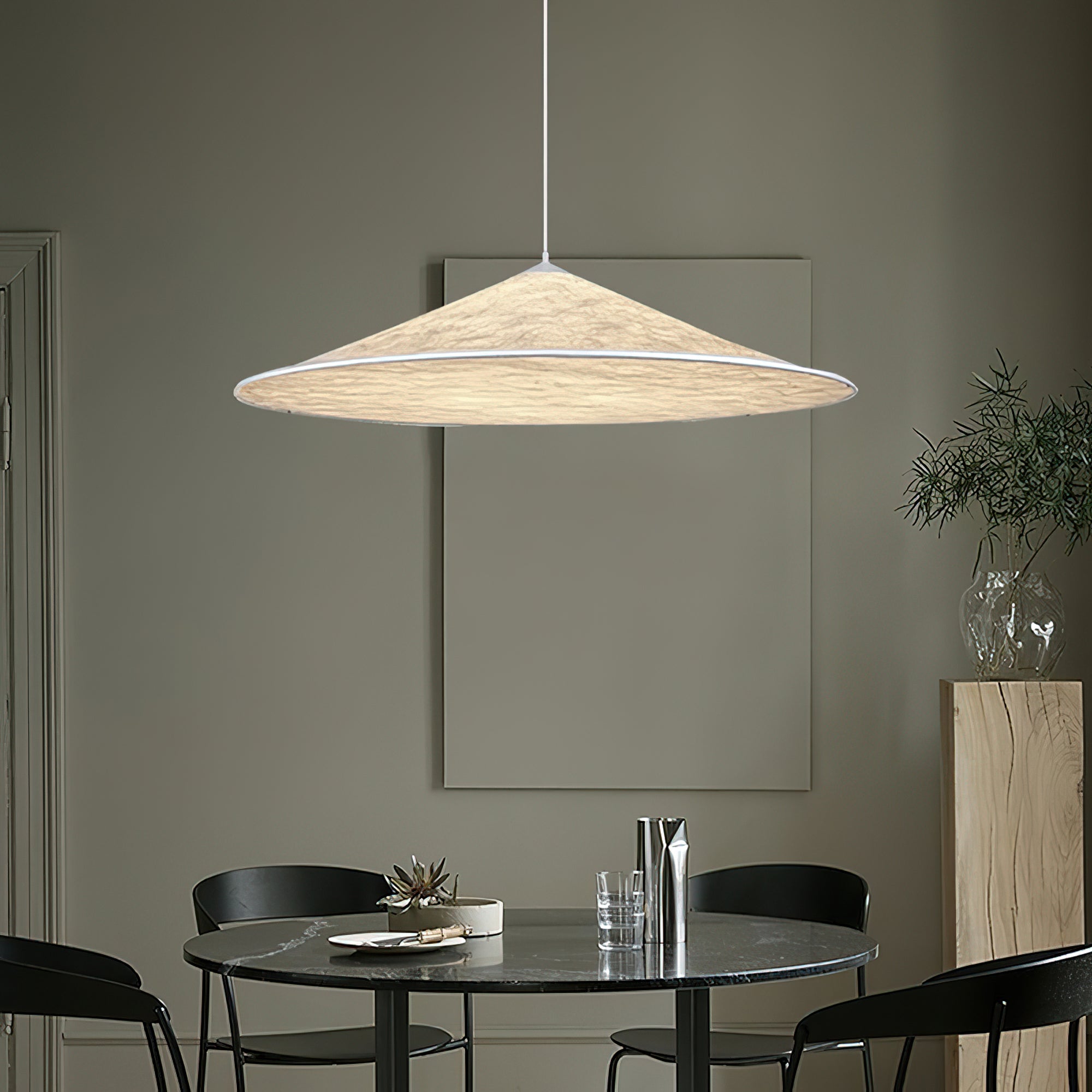 Solara Disc Paper Pendant Lamp
