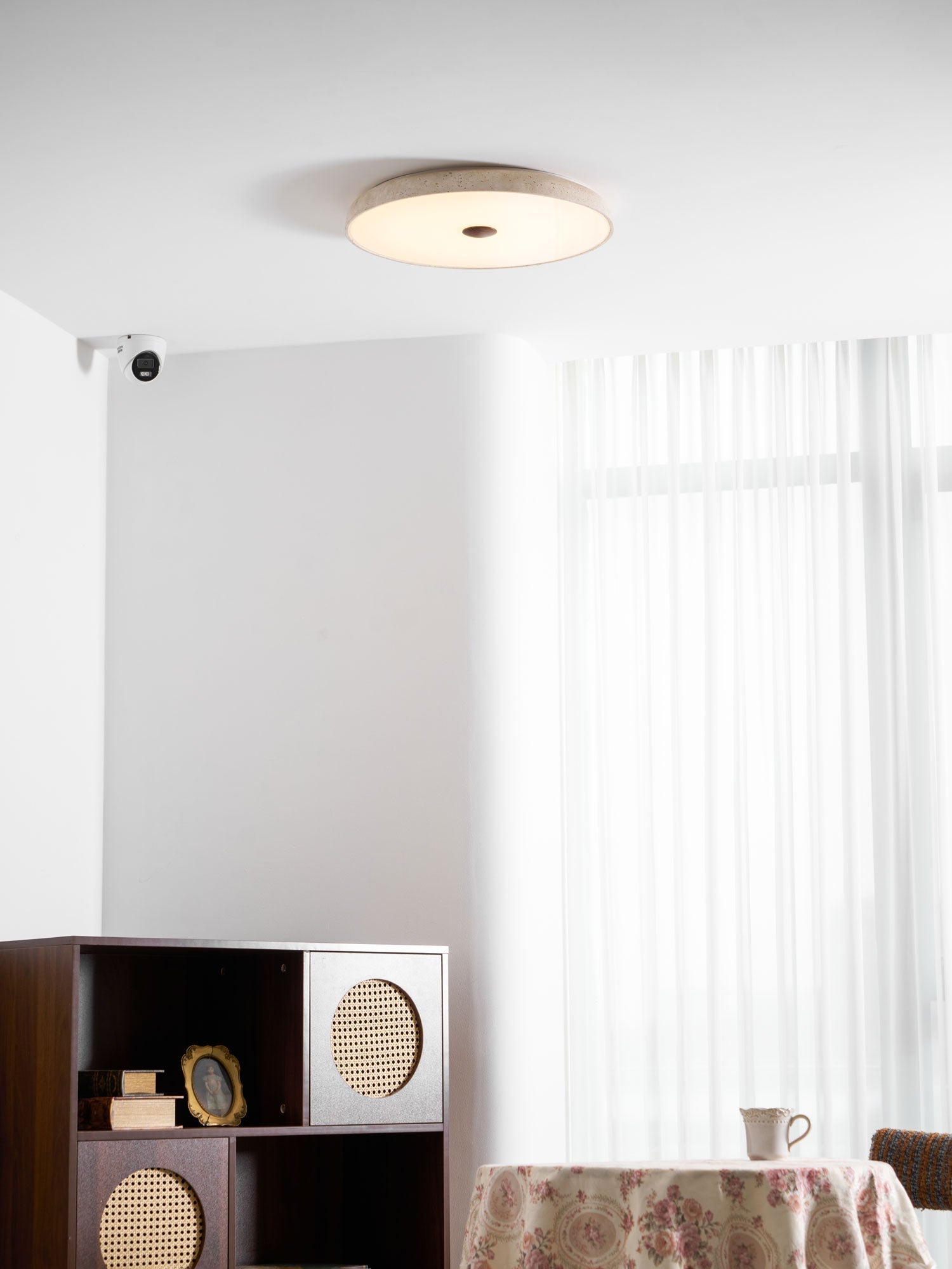 Solaro Travertine Ceiling Lamp