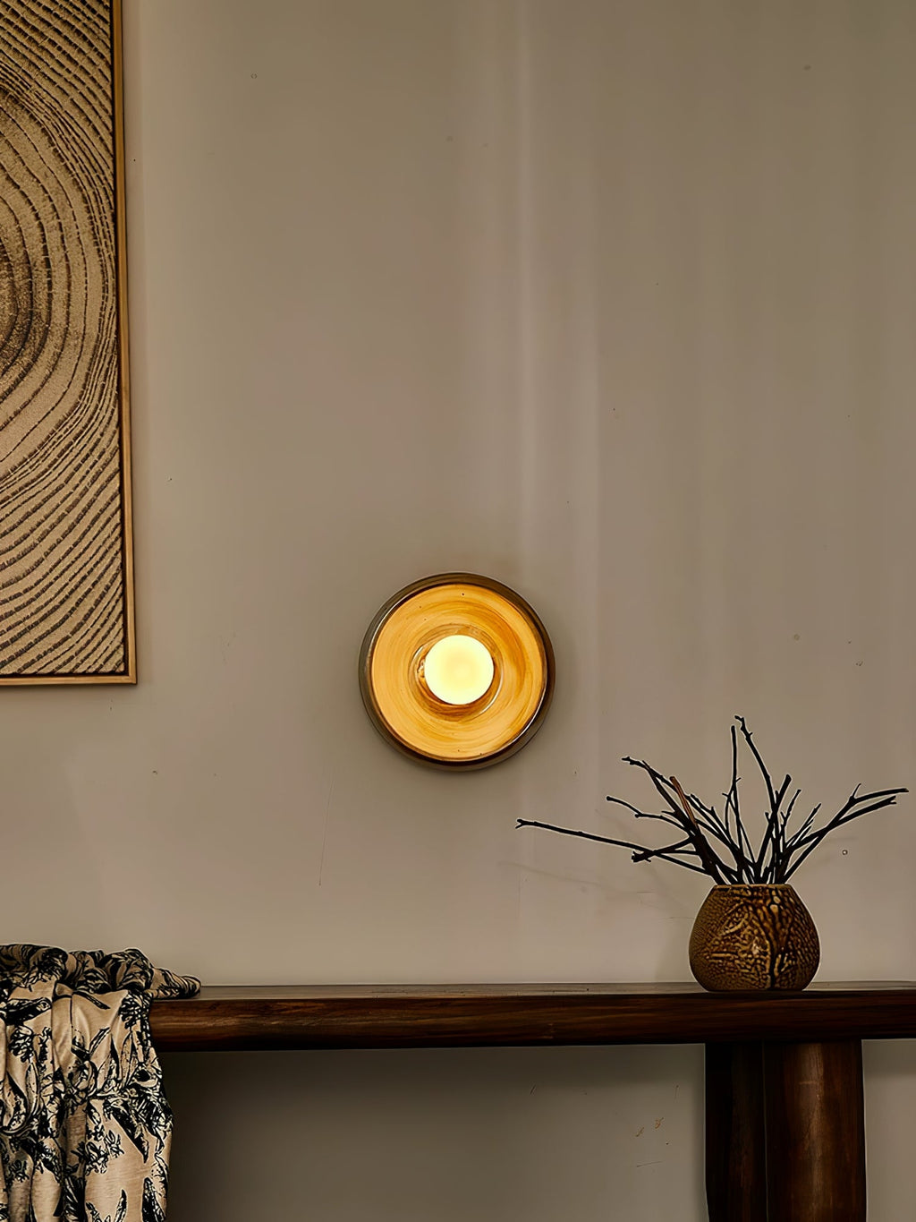 Solstice Swirl Wall Lamp