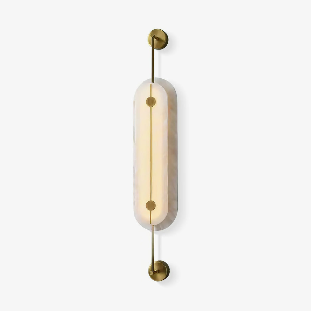 Solvane Alabaster Wall Sconce