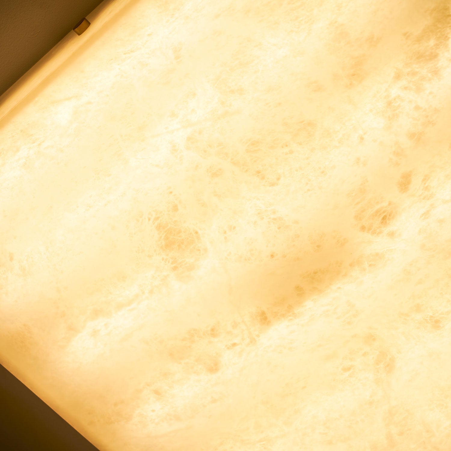 Square Alabaster Ceiling Light