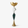 Stacked Sculptural Floor Lamp