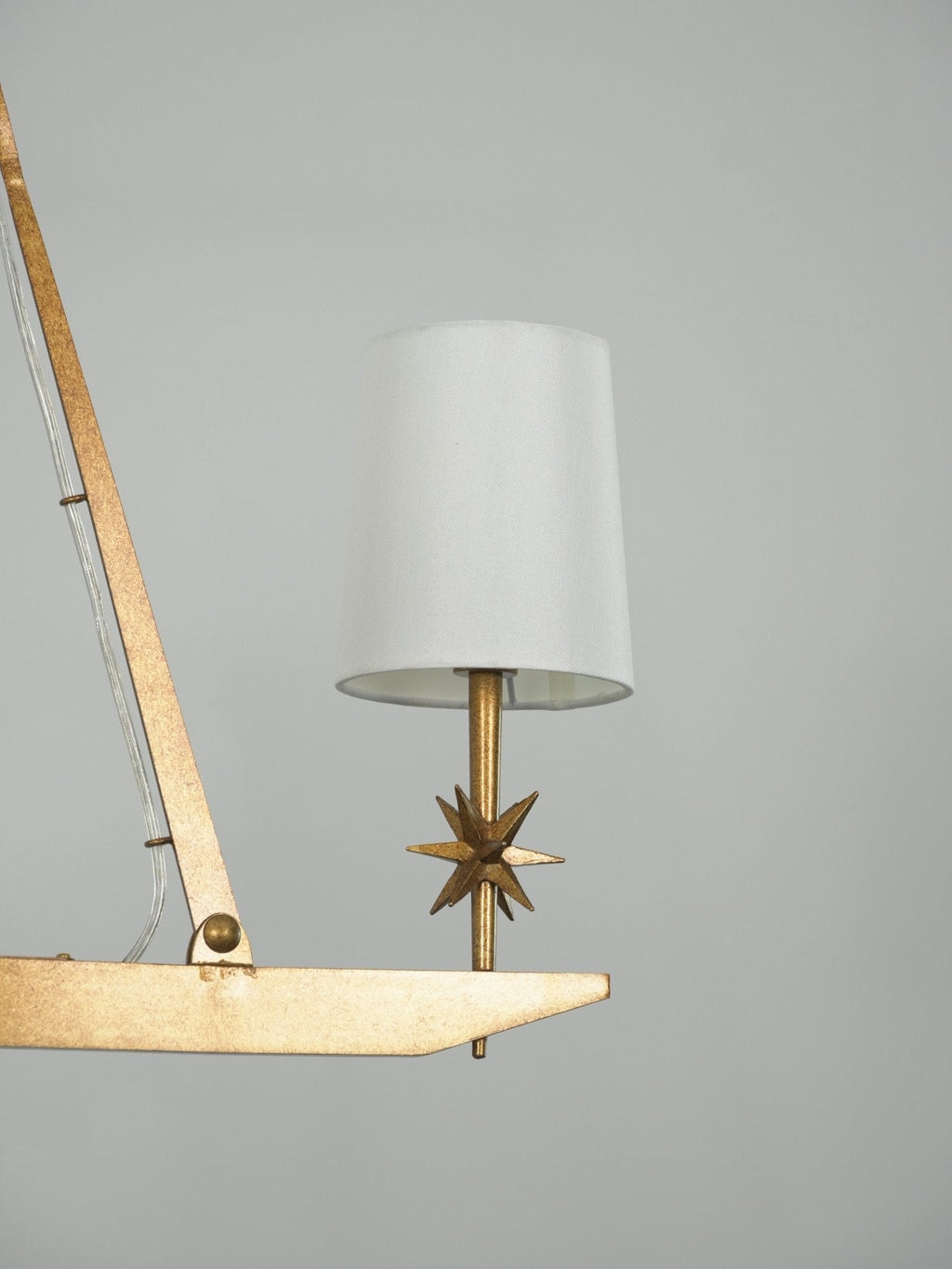 Stellar Frame Linear Chandelier
