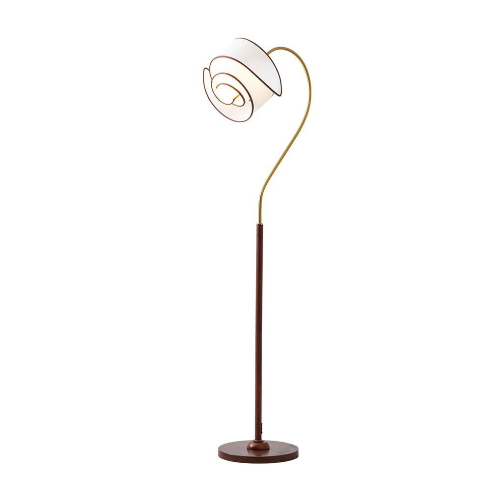 Stelmo Curved Neck Floor Lamp