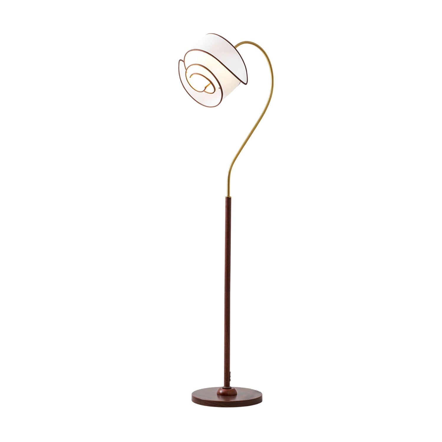 Stelmo Curved Neck Floor Lamp