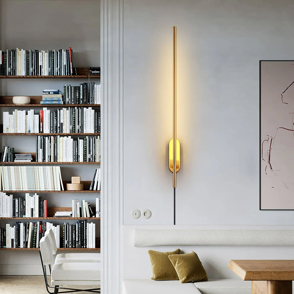 Stick Shaped Plug In Sconce