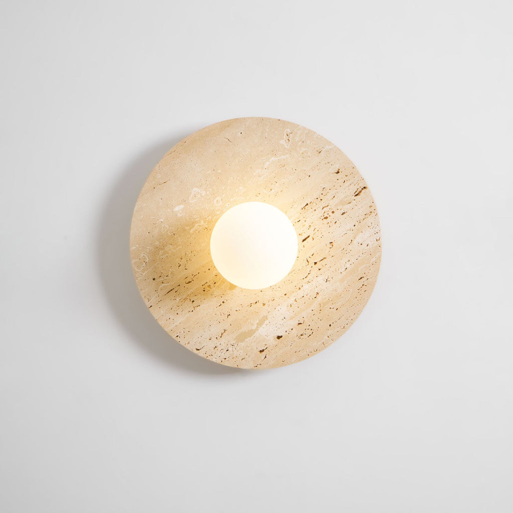 Stone Lunar Eclipse Wall Light