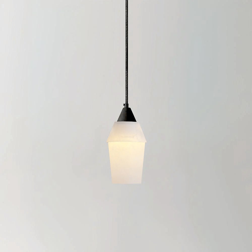 Noira Alabaster Cylinder Pendant Lamp