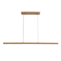Tapered Wood Linear Pendant Lamp